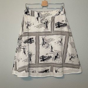 Vintage DKNY circle skirt